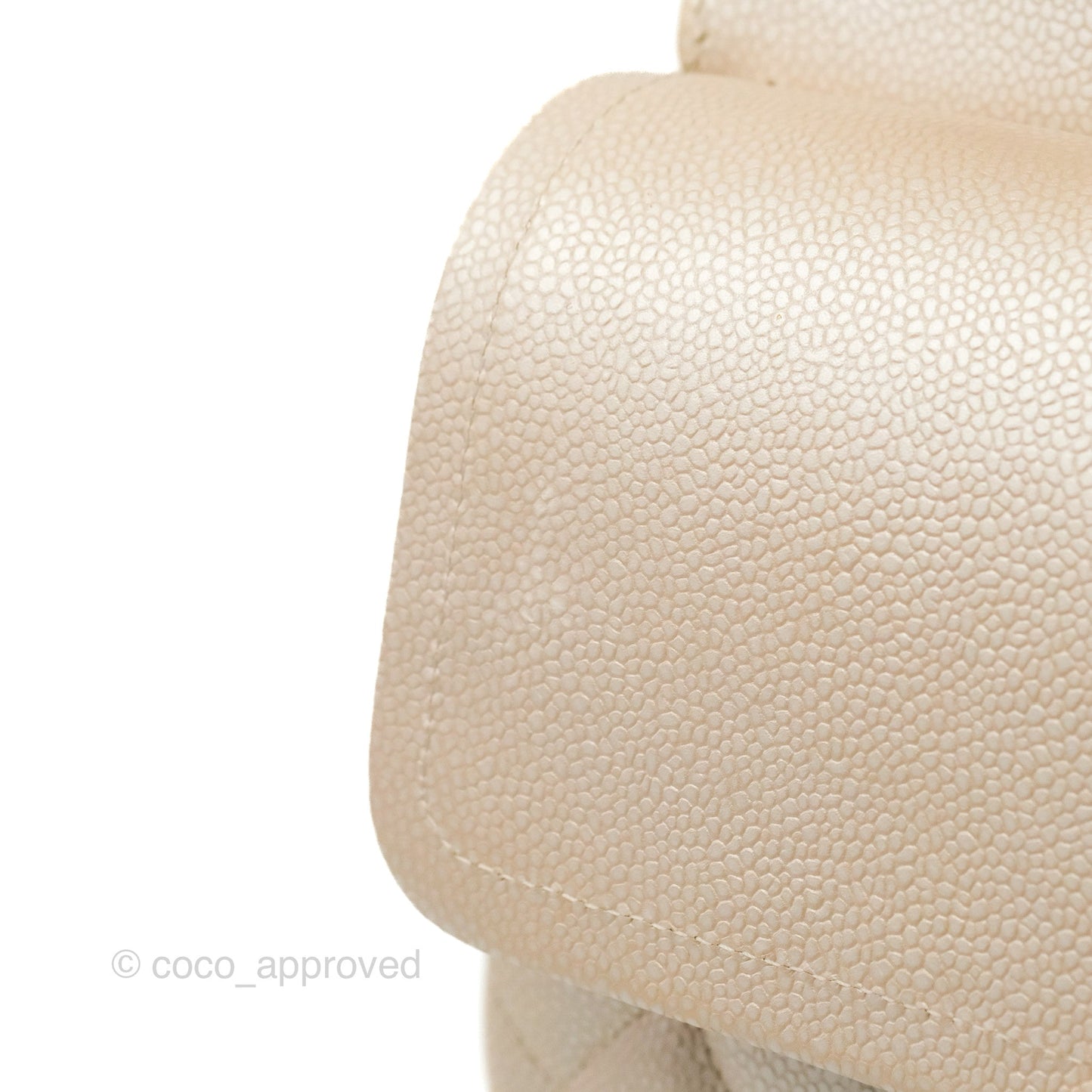 Chanel Jumbo Double Flap Iridescent Pearly Caviar Gold Hardware⁣⁣