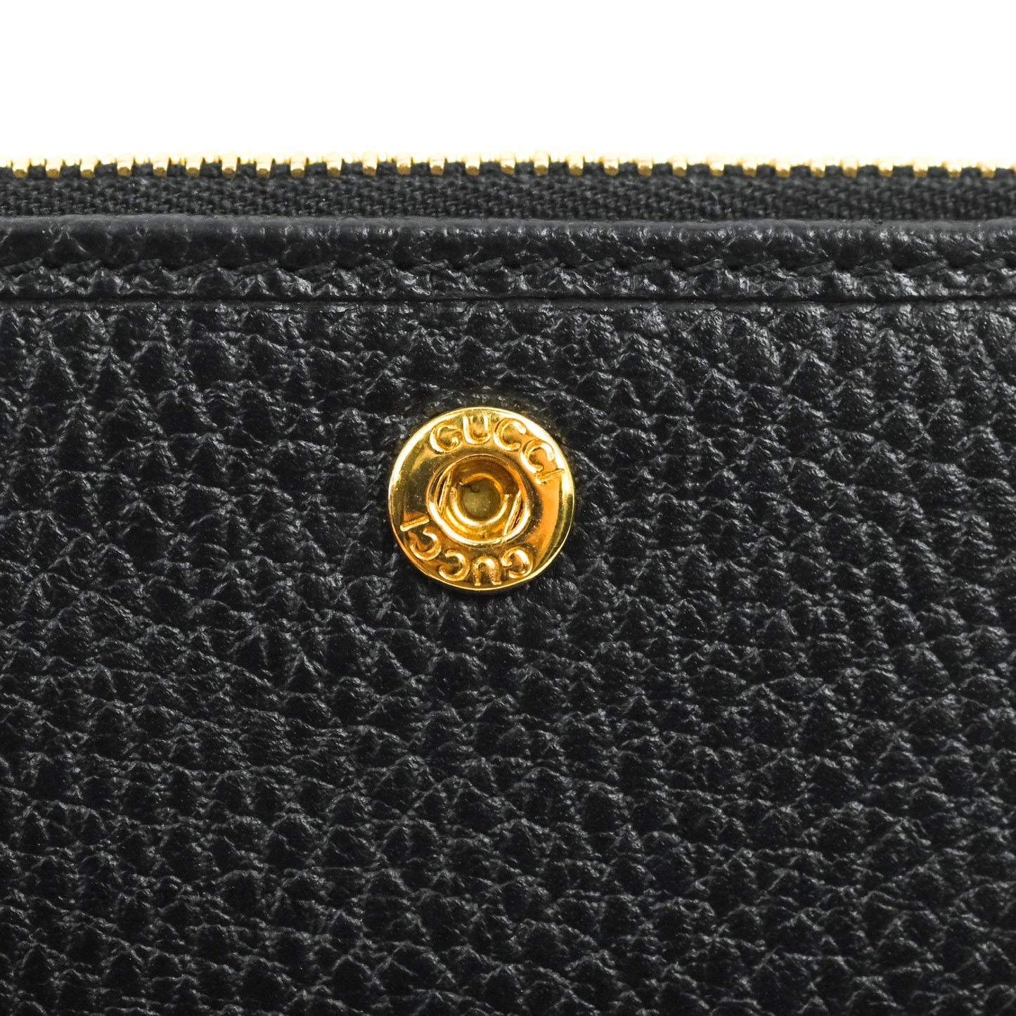 Gucci Marmont Zipped Card Holder Black