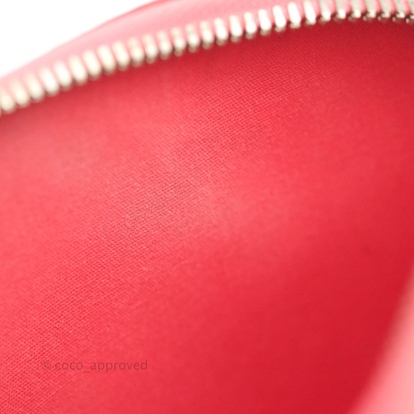 Louis Vuitton Alma BB Patent Pink Silver Hardware