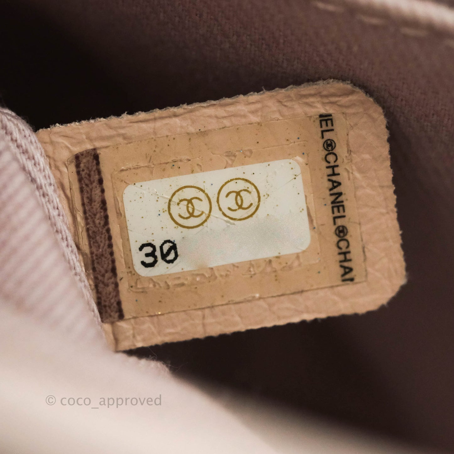 Chanel Small Coco Handle Light Lilac Pink Caviar Gold Hardware