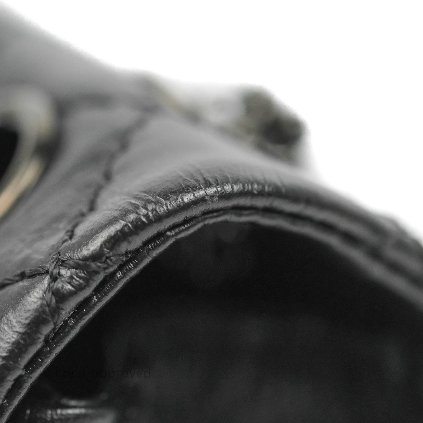 Chanel Mini Reissue 224 So Black Aged Calfskin Black Hardware