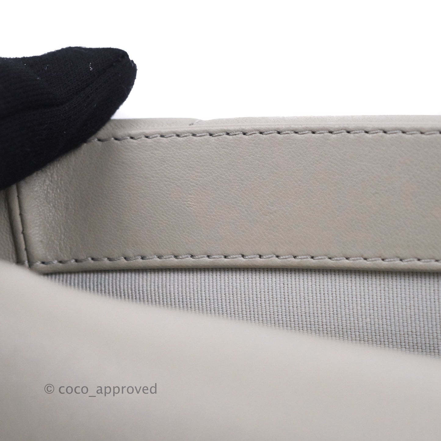 Chanel 19 Small Grey Mixed Hardware 22C
