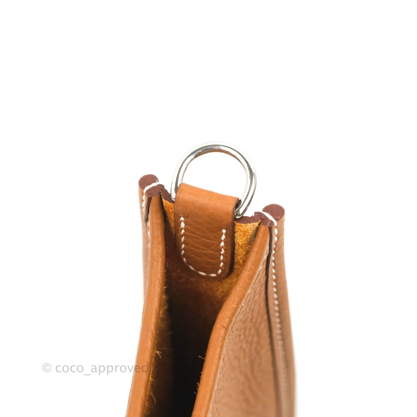 Hermès Mini Evelyne 16 Gold Clemence Palladium Hardware