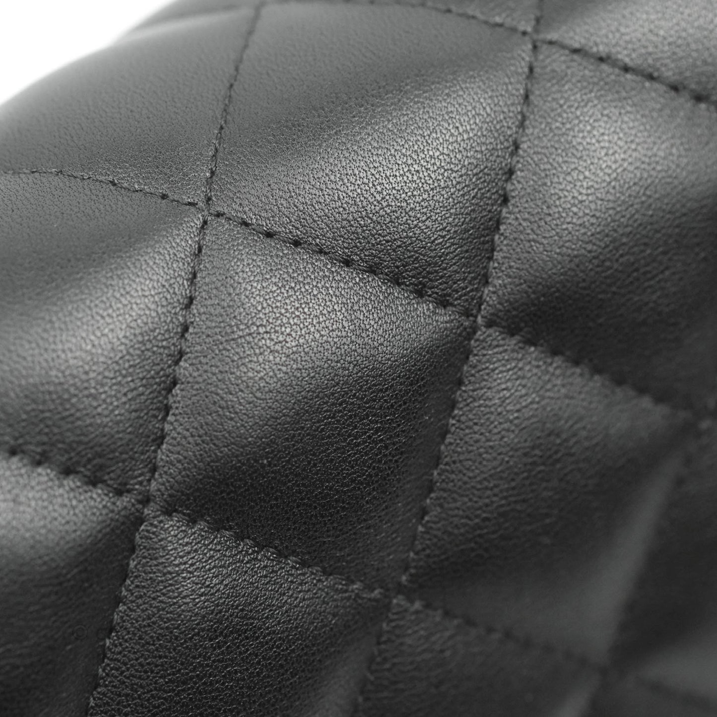Chanel Jumbo Double Flap Black Lambskin Gold Hardware