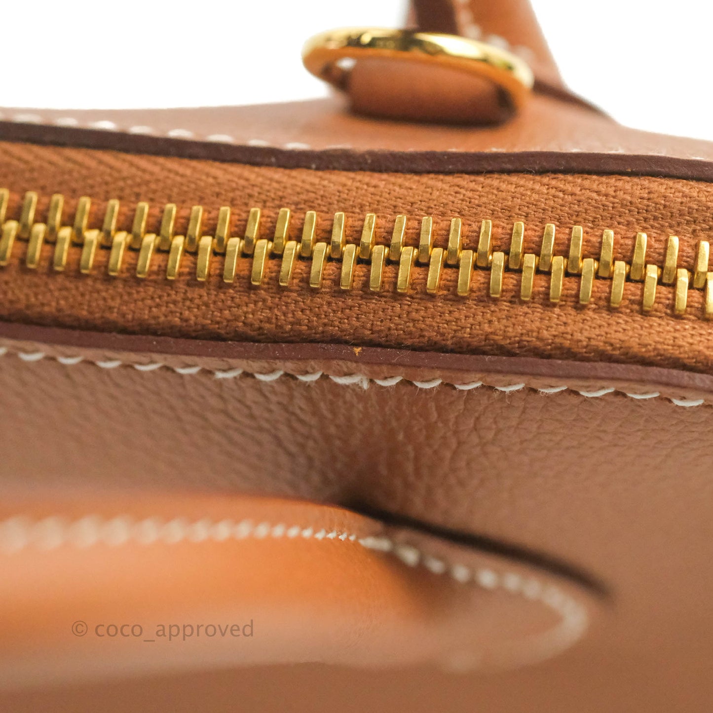 Hermès Bolide 1923 25 Gold Evercolor Gold Hardware