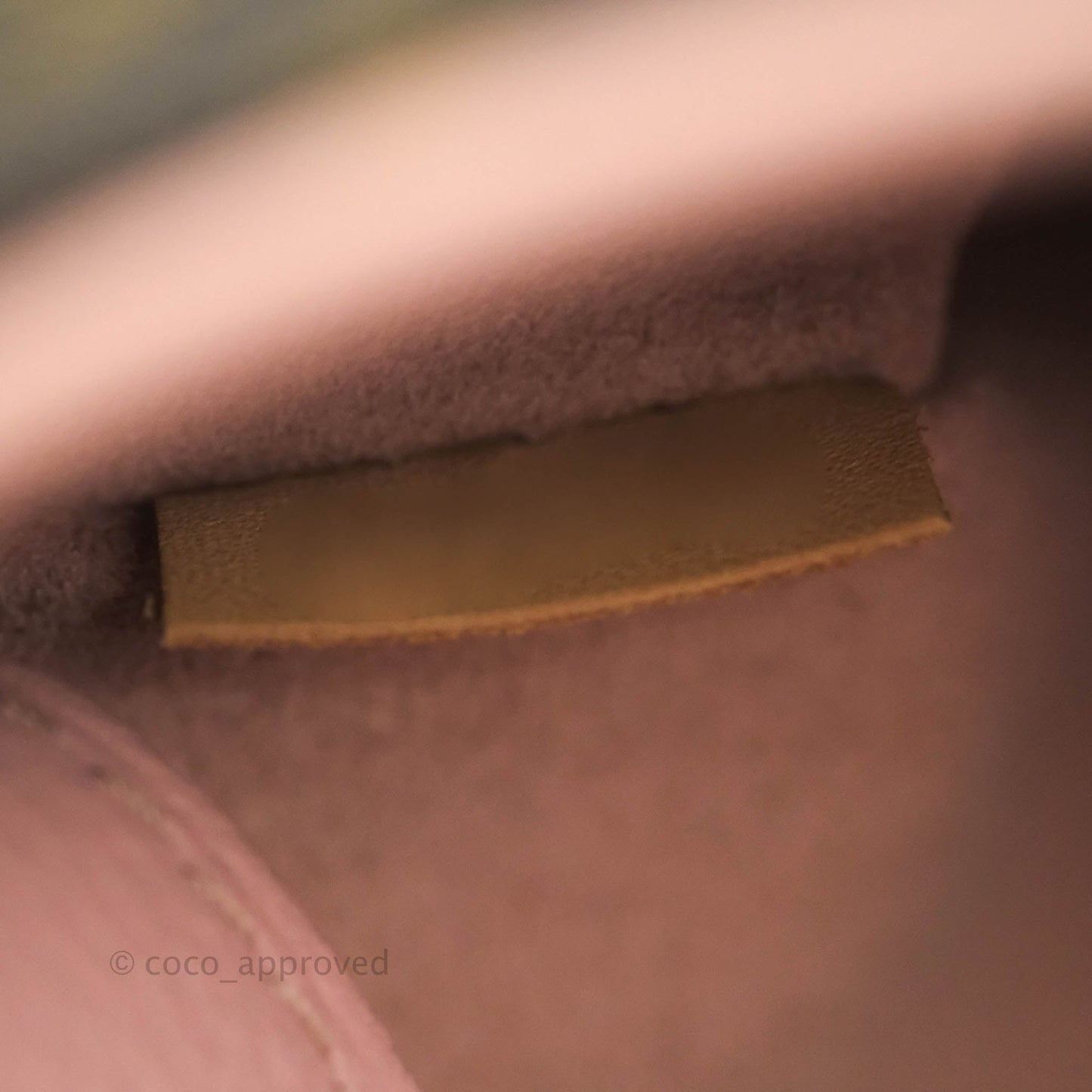 LV Pallas BB Pink Monogram Canvas Shoulder Bag With Twilly