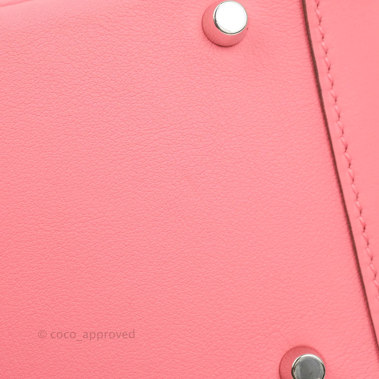 Hermès Mini Lindy 20 Rose Ete Swift Palladium Hardware