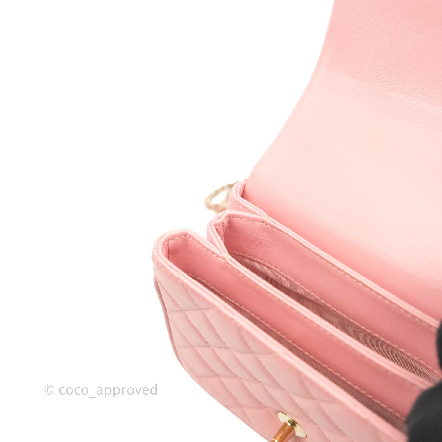 Chanel Citizen Chic Mini Flap Bag Pink Lambskin Gold Hardware