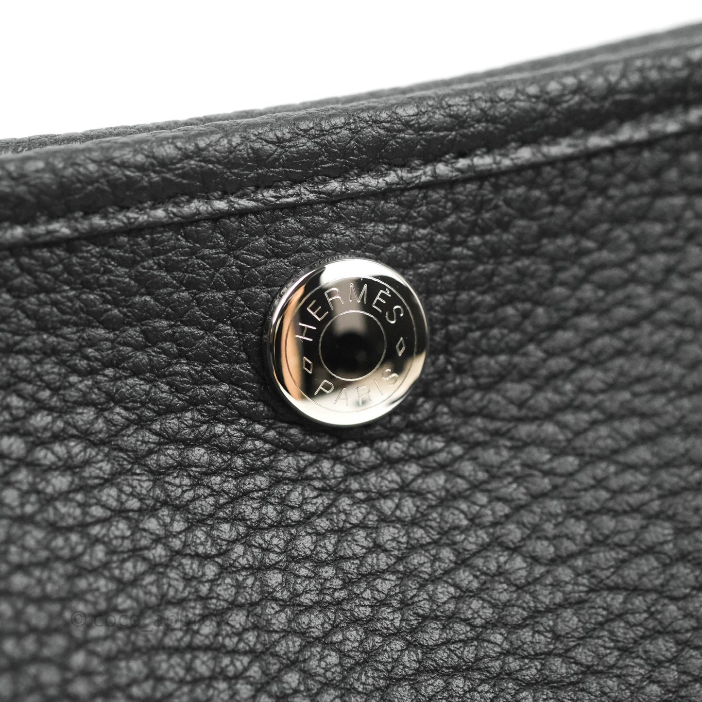 Hermès Garden Party 30 Black Negonda