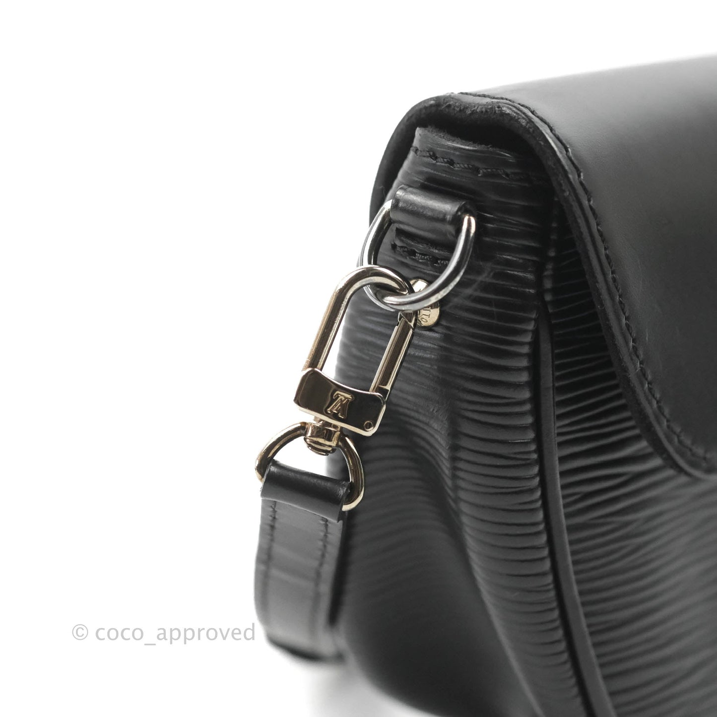 Louis Vuitton Montaigne Clutch Black Epi