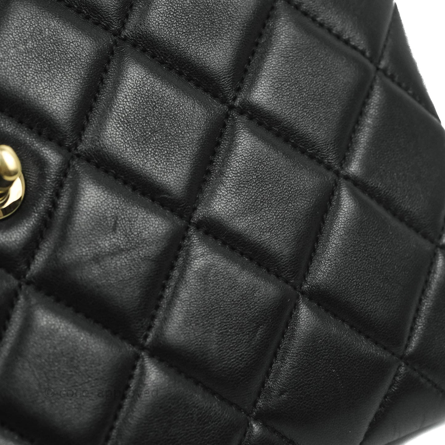 Chanel Trendy CC Flap Bag Black Lambskin Gold Hardware