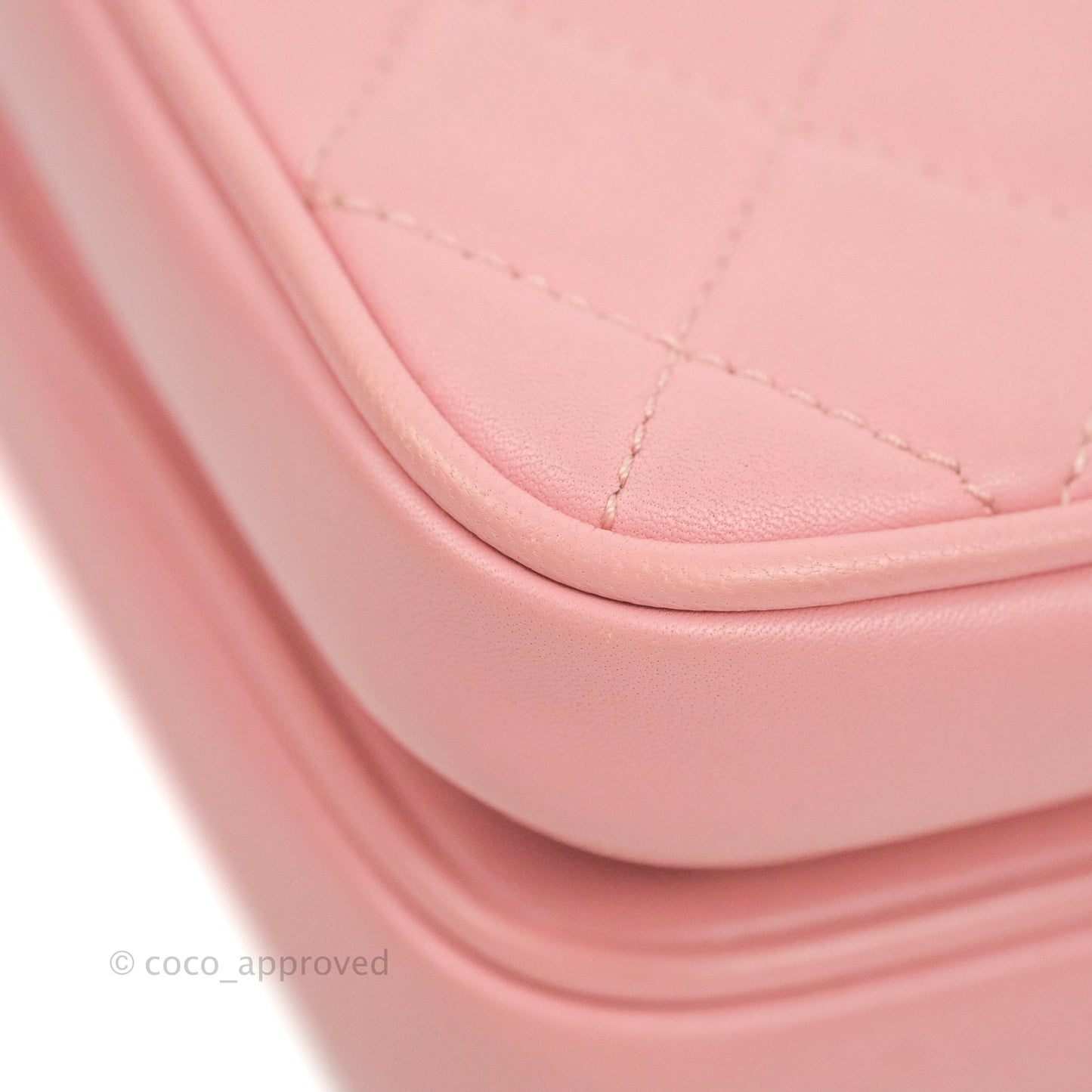Chanel Citizen Chic Mini Flap Bag Pink Lambskin Gold Hardware
