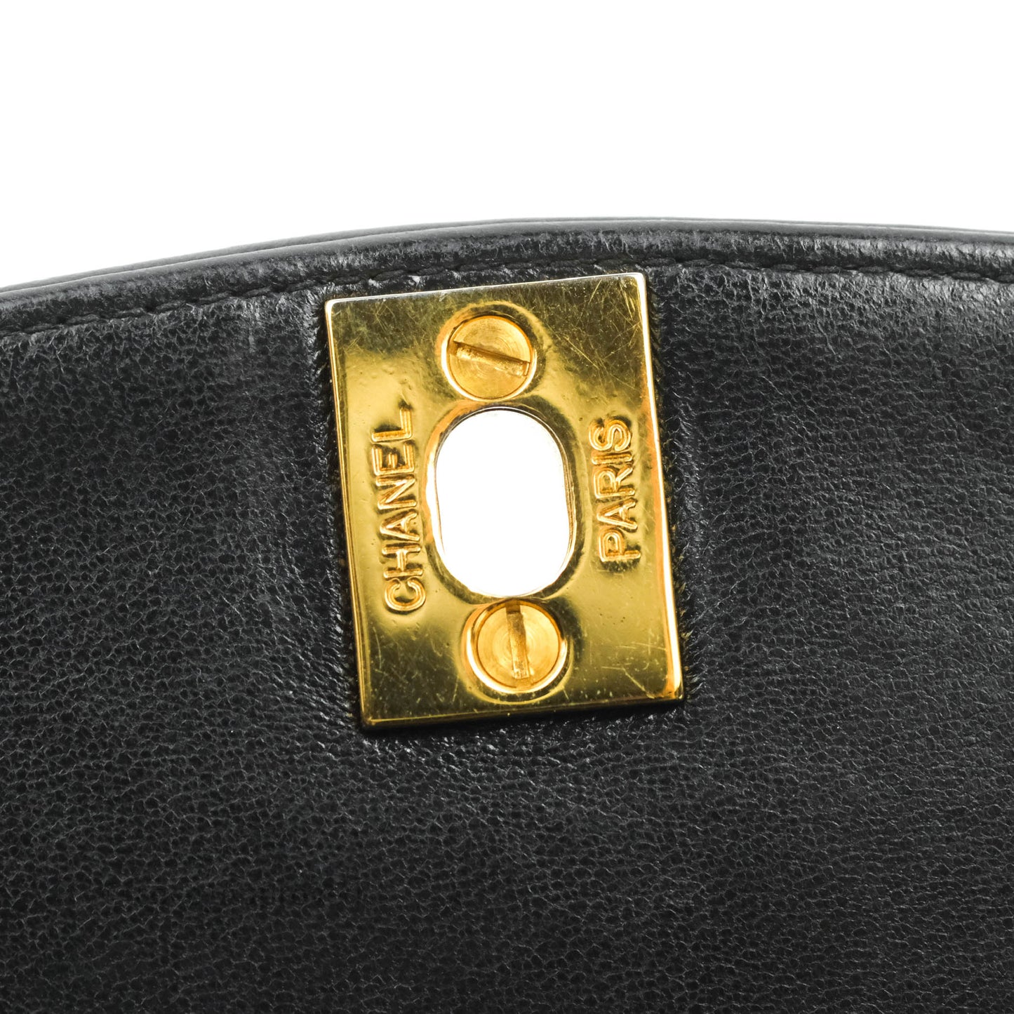 Chanel Black Quilted Lambskin Small Vintage Classic Diana Flap Bag