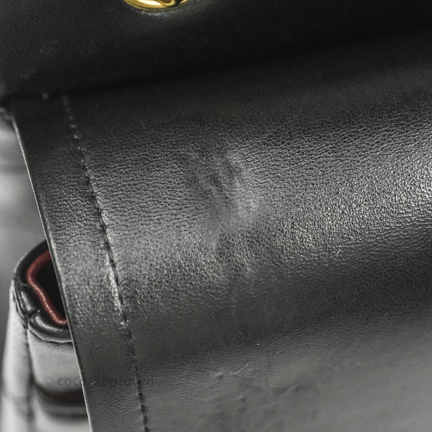 Chanel Jumbo Double Flap Black Lambskin Gold Hardware