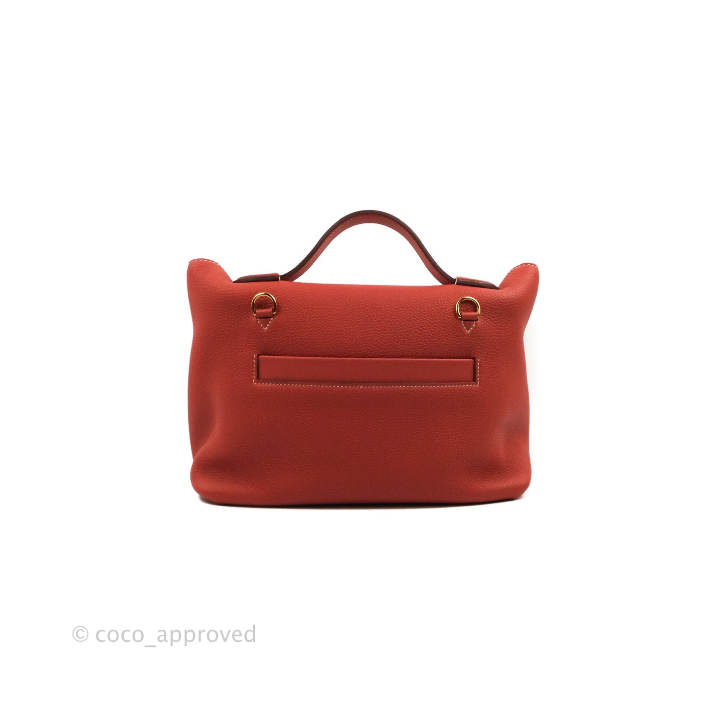 Hermès 24/24 29 Sanguine Togo Gold Hardware