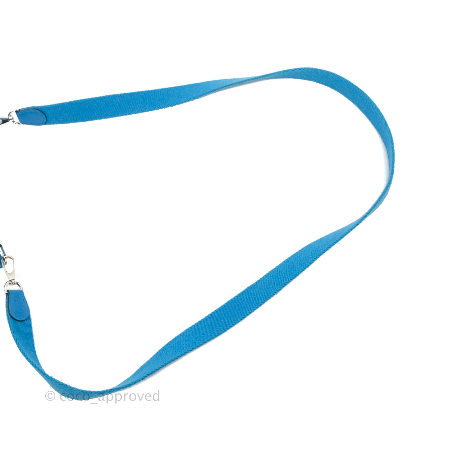 Hermès Mini Evelyne 16 Bleu Zanzibar Clemence Palladium Hardware