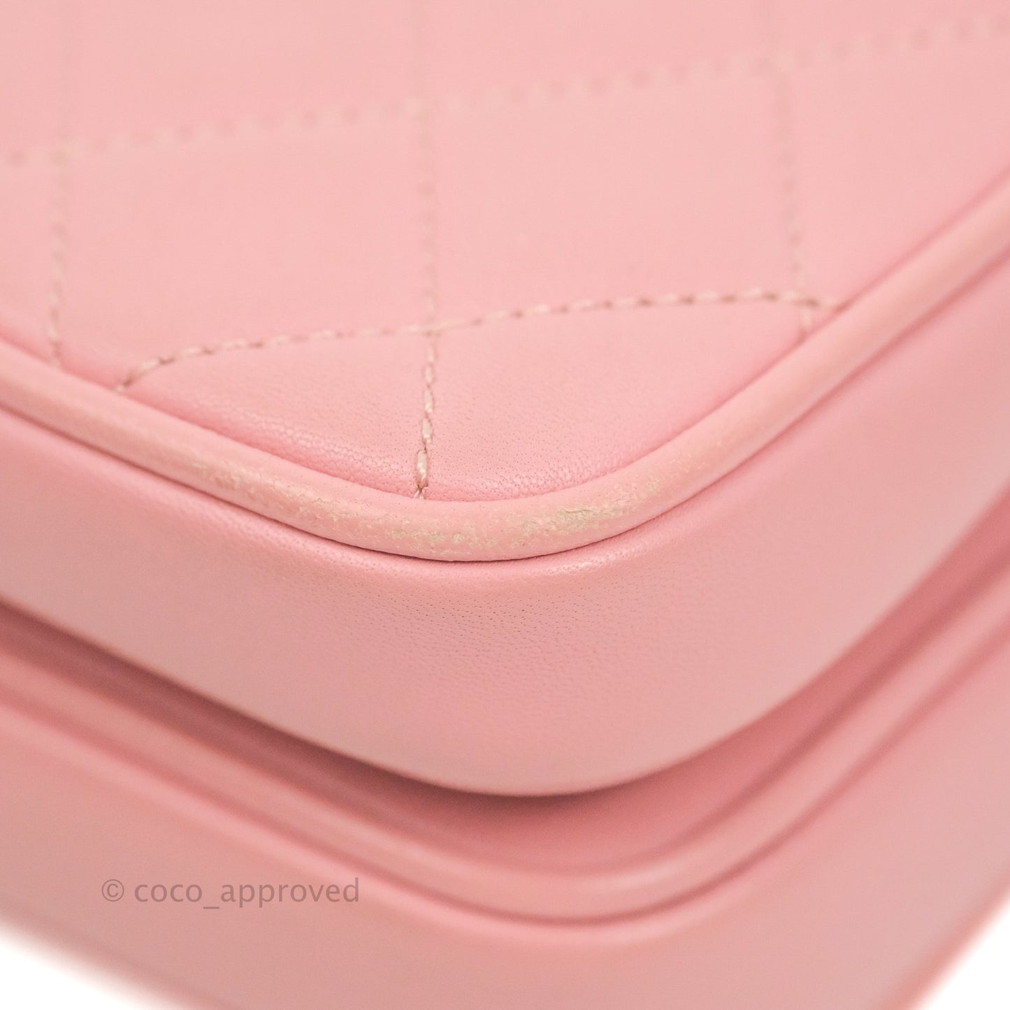 Chanel Citizen Chic Mini Flap Bag Pink Lambskin Gold Hardware
