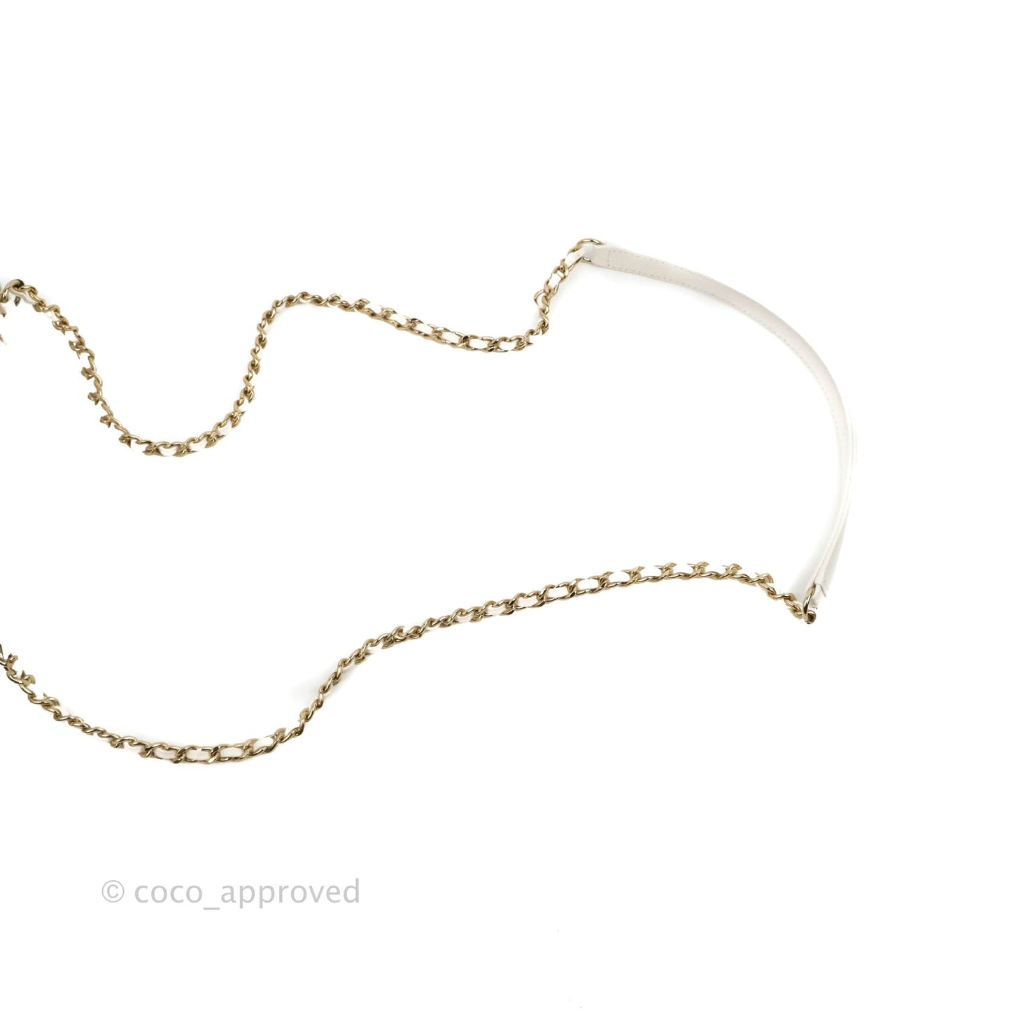 Chanel Quilted Small Business Affinity Flap White Caviar Gold Hardware