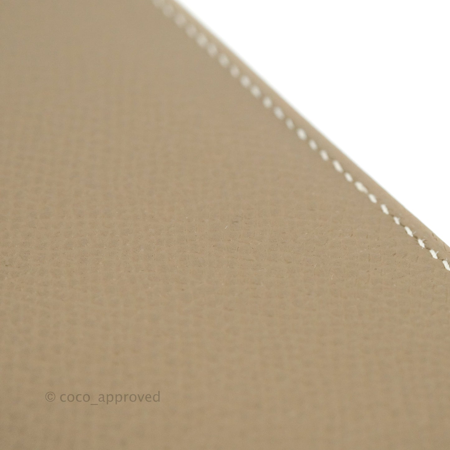 Hermes Epsom Clic 16 Wallet Etoupe 18 Palladium Hardware
