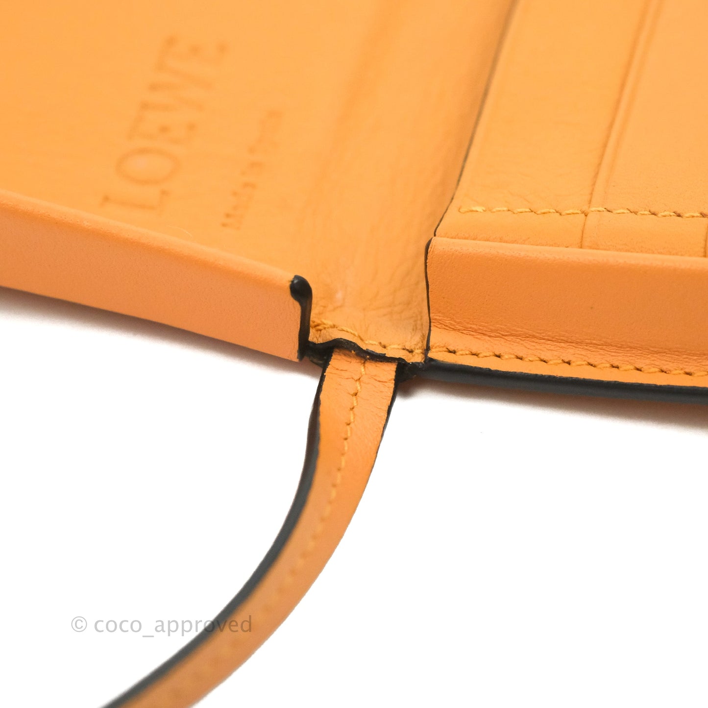 Loewe Small Heel Bag Soft Calfskin Apricot