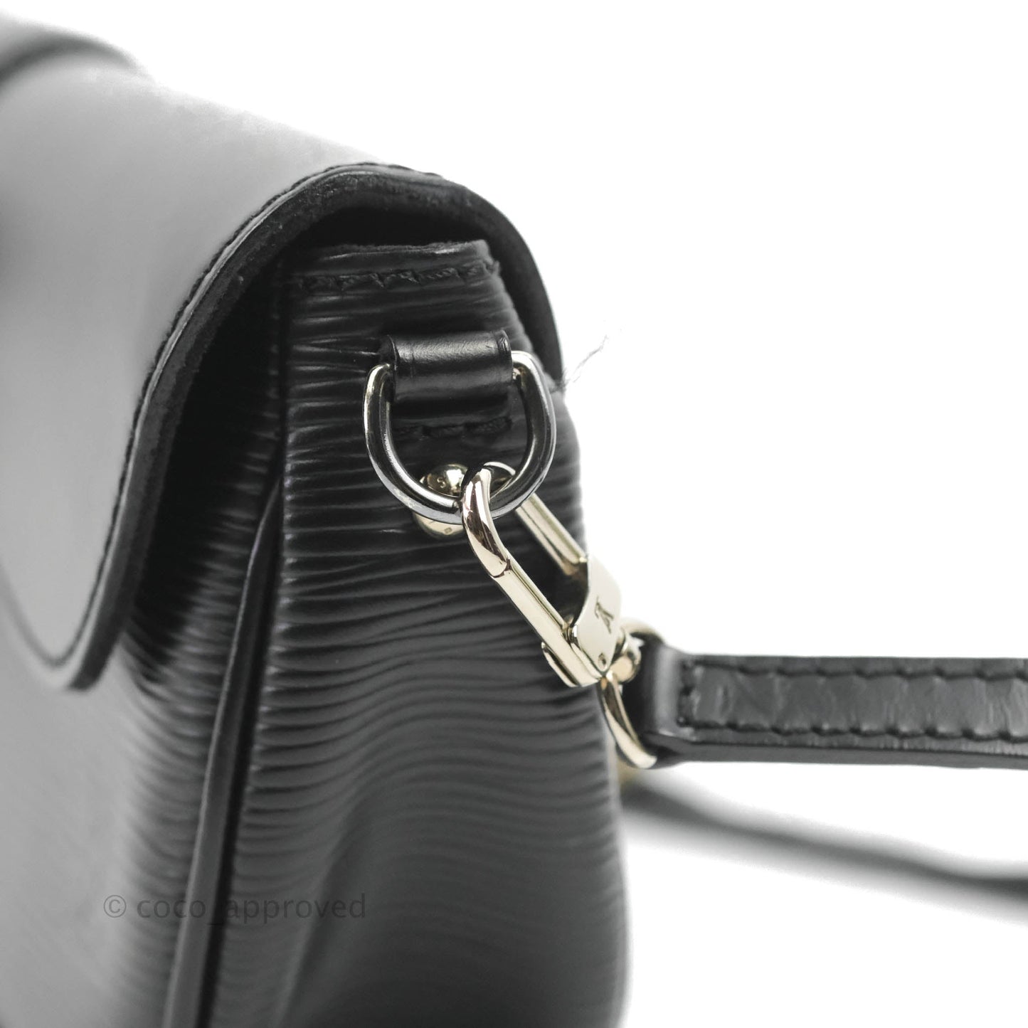 Louis Vuitton Montaigne Clutch Black Epi