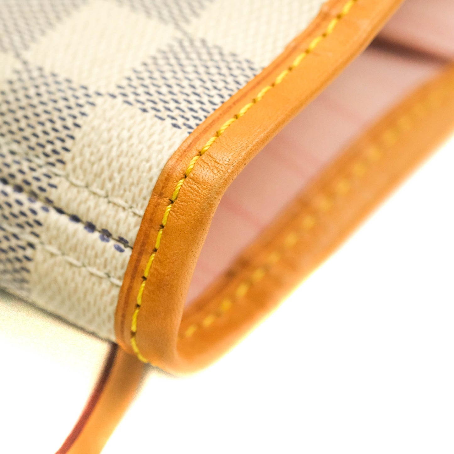 LV Neverfull MM Damier Azur Canvas Tote Bag