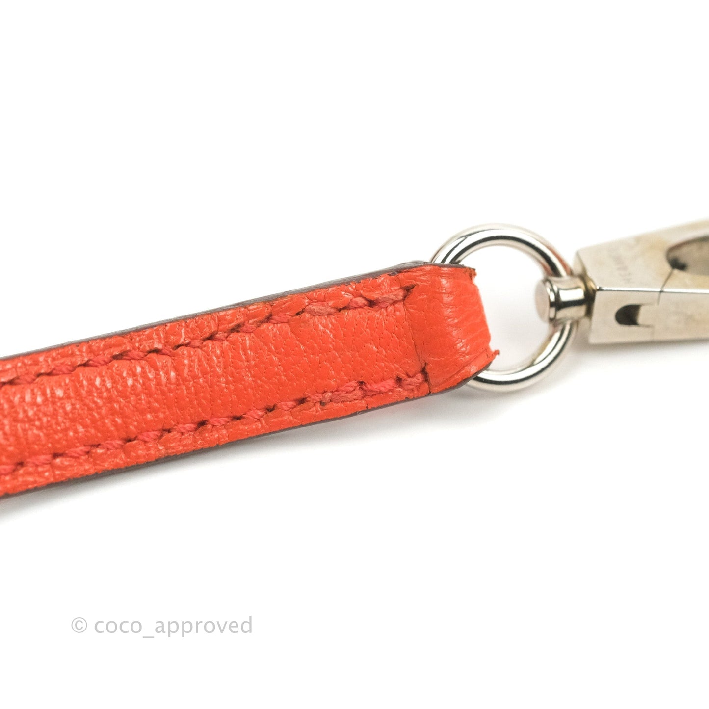 Hermès Bolide Mini 1923 Chevre Mysore Orange Poppy Palladium Hardware