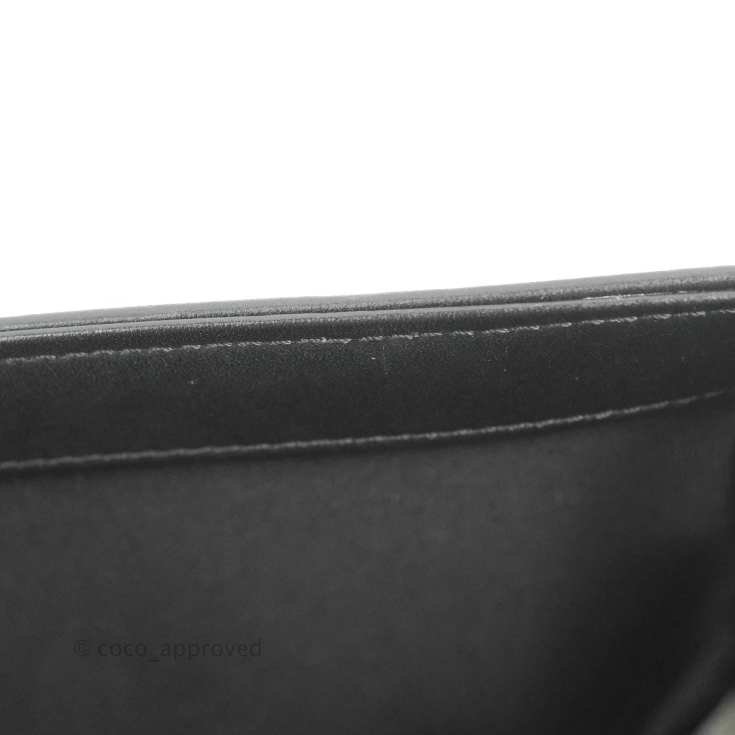 Chanel Chevron Medium Boy Black Calfskin Gold Hardware