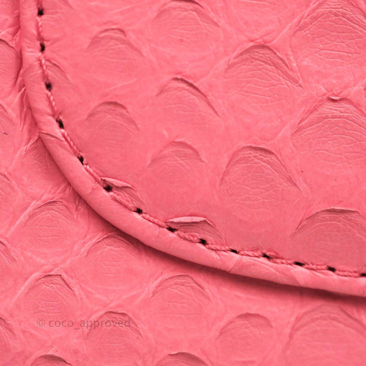 Chanel Quilted Mini Rectangular Python Pink Silver Hardware