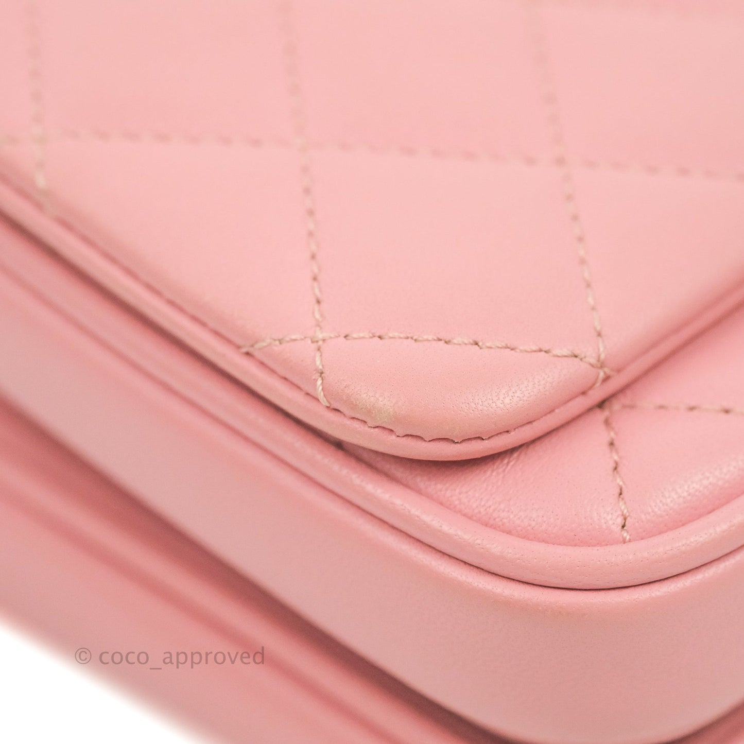 Chanel Citizen Chic Mini Flap Bag Pink Lambskin Gold Hardware