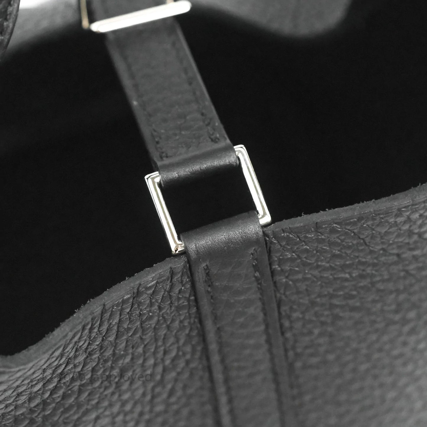 Hermès Picotin Lock 18 Black Clemence Palladium Hardware