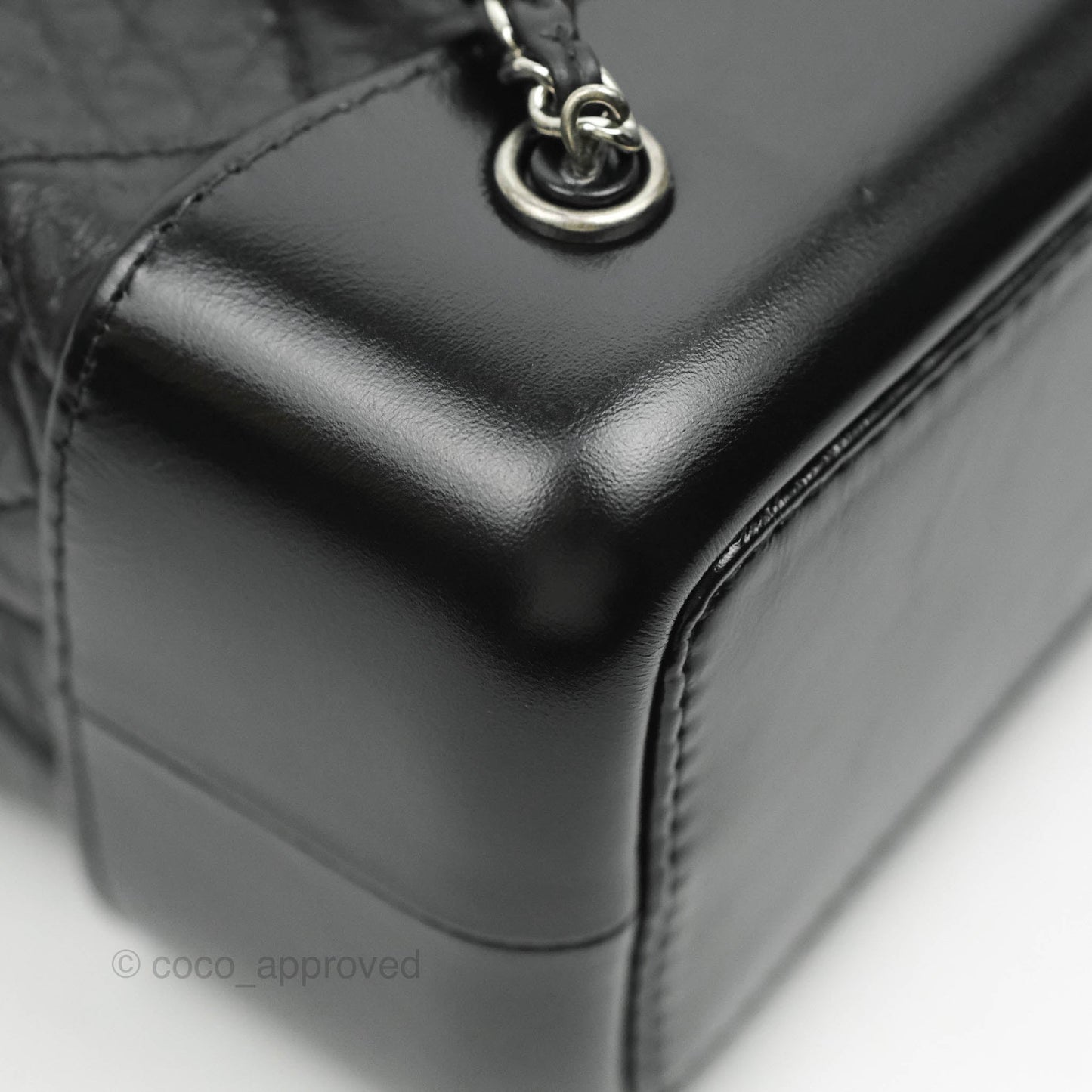 Chanel Small Gabrielle Backpack Black Aged Calfskin