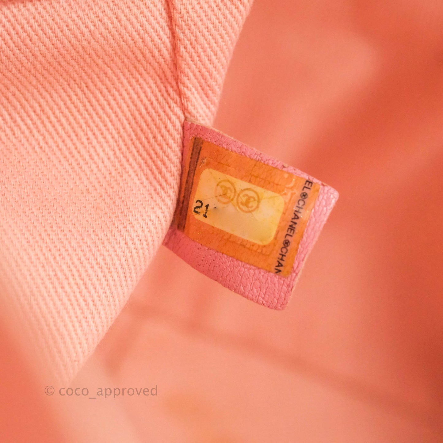 Chanel Large Deauville Pale Pink Canvas Silver Hardware