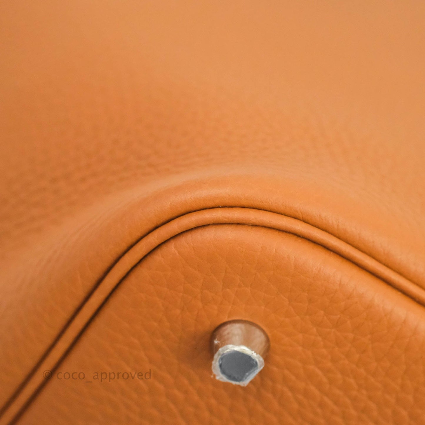 Hermès Picotin 22 Clemence Gold Palladium Hardware