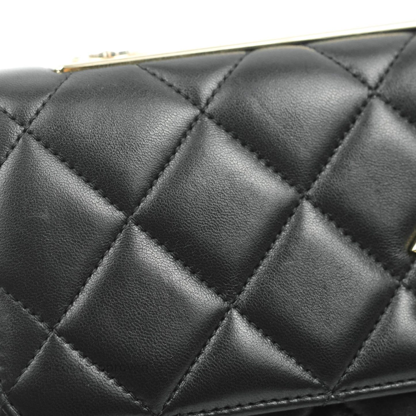 Chanel Trendy CC Flap Bag Black Lambskin Gold Hardware