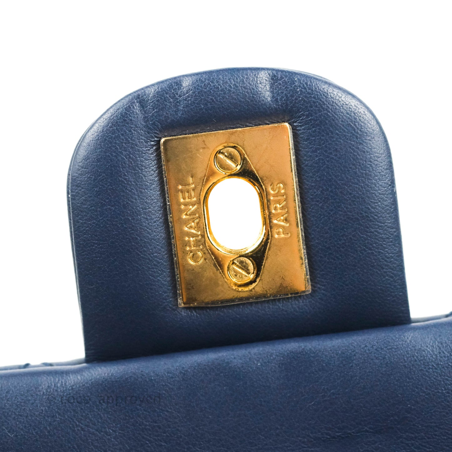 Chanel Mini Navy Calfskin Urban Spirit Backpack ⁣⁣⁣⁣⁣⁣⁣⁣⁣⁣⁣⁣⁣⁣Gold Hardware