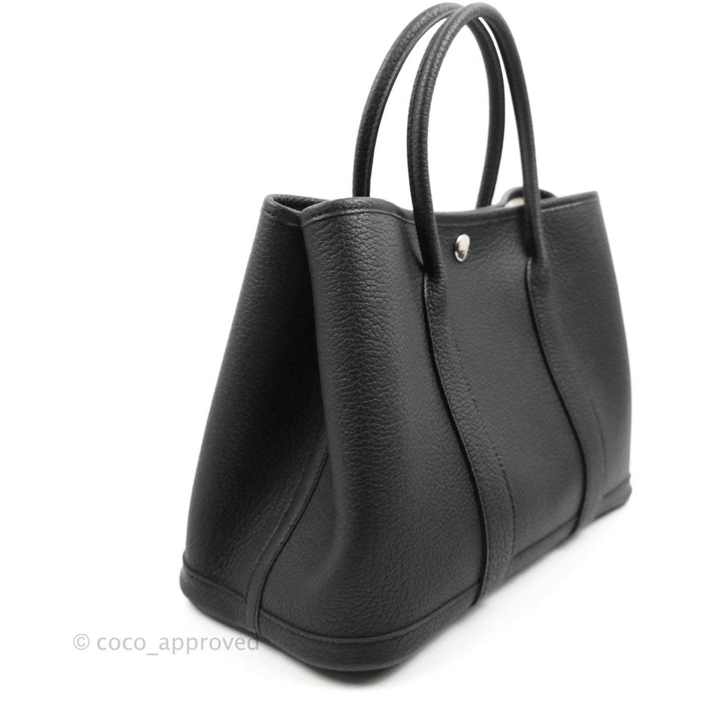 Hermès Garden Party 30 Black Negonda