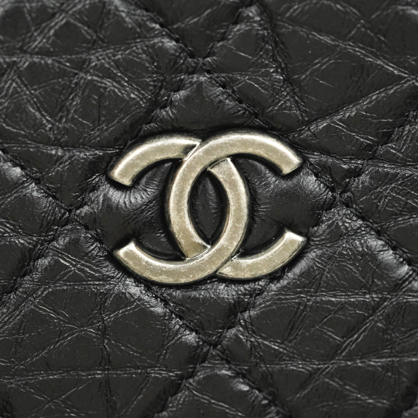 Chanel Small Gabrielle Backpack Black Aged Calfskin