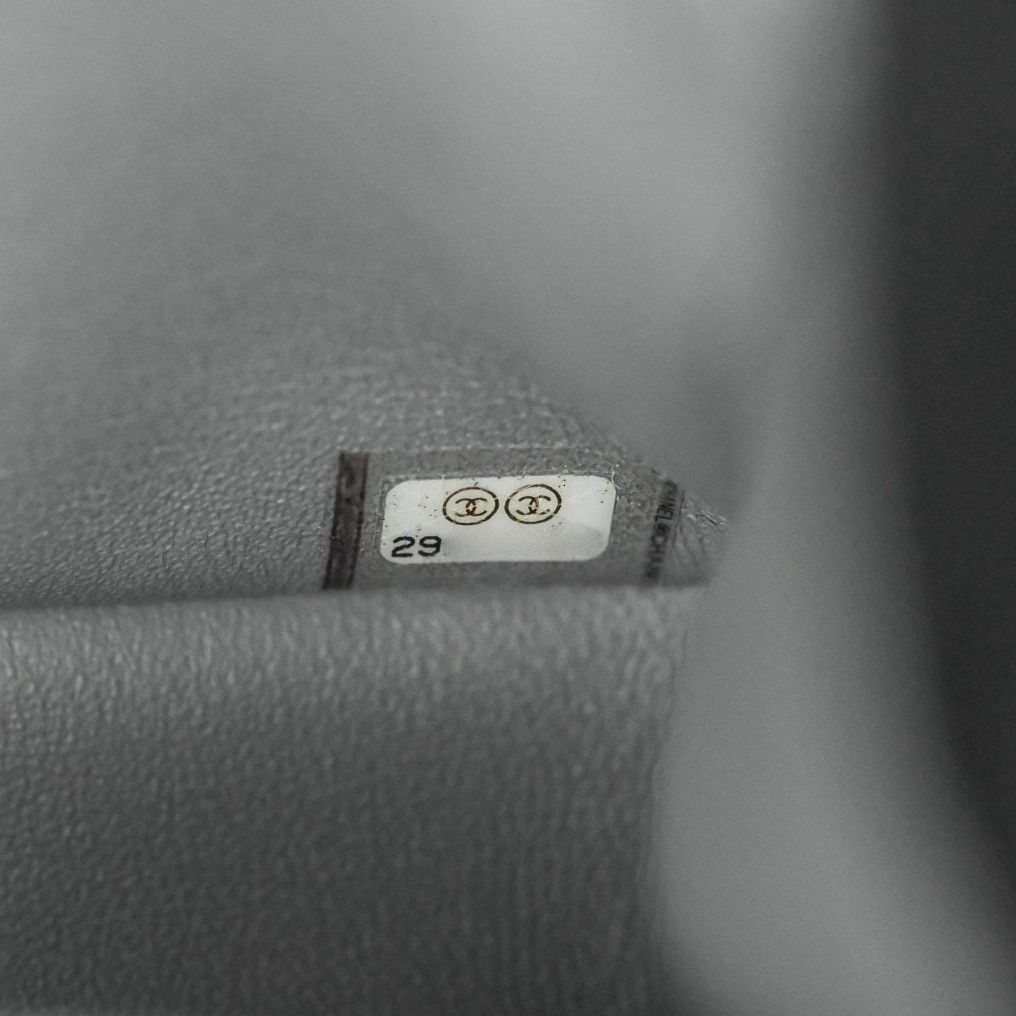 Chanel Classic Small S/M Quilted Flap Grey Caviar Gold Hardware 20C