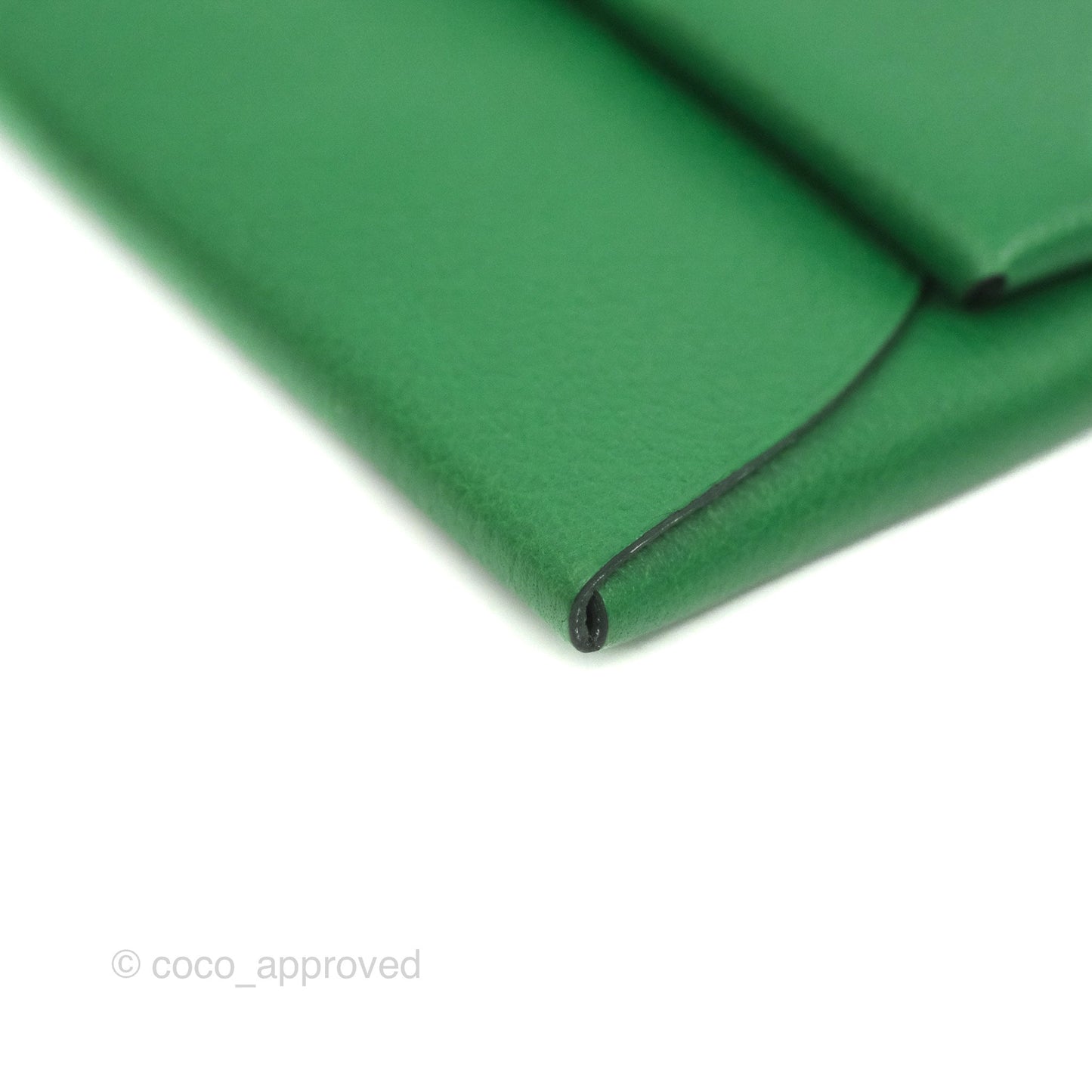 Hermès Bastia Coin Purse Green