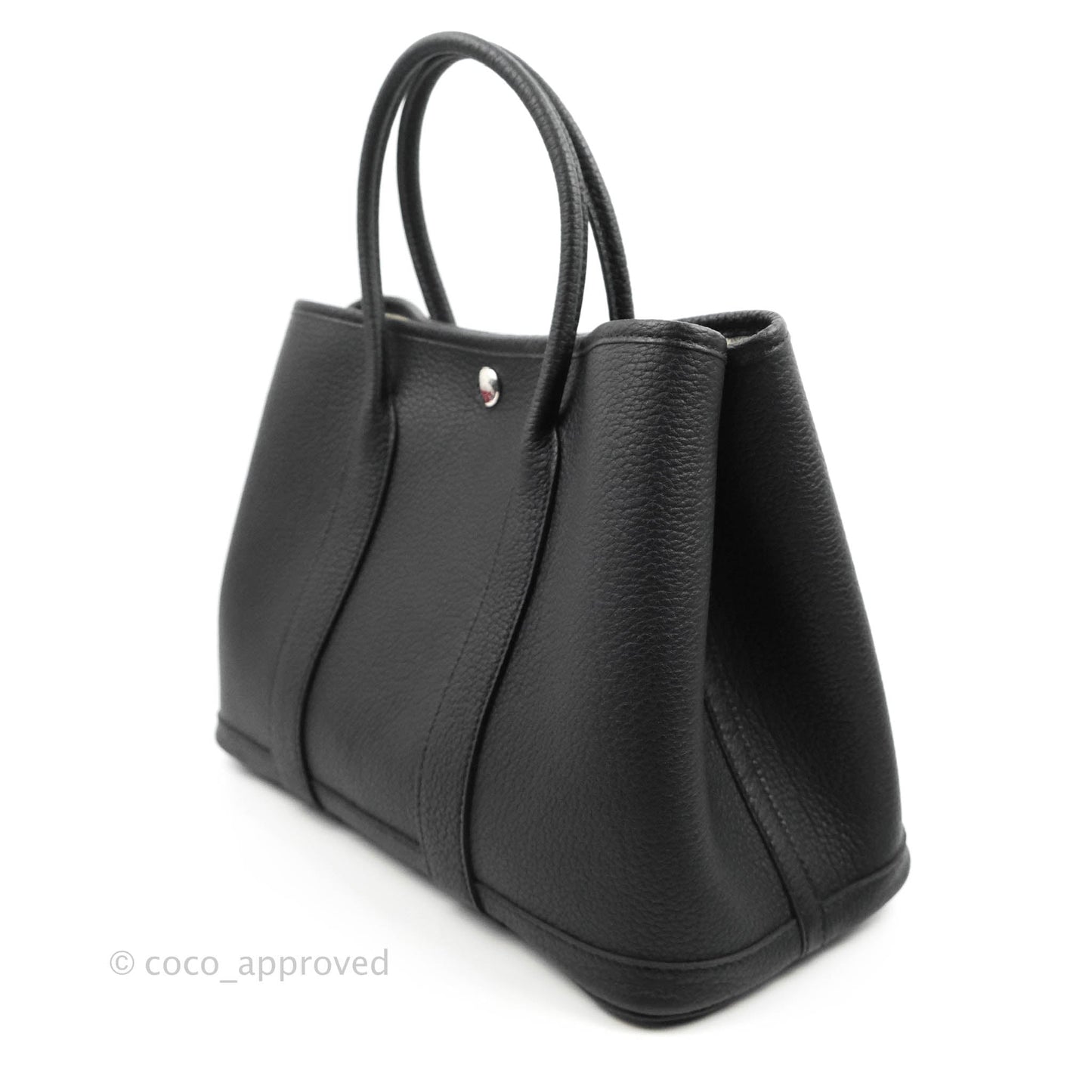 Hermès Garden Party 30 Black Negonda
