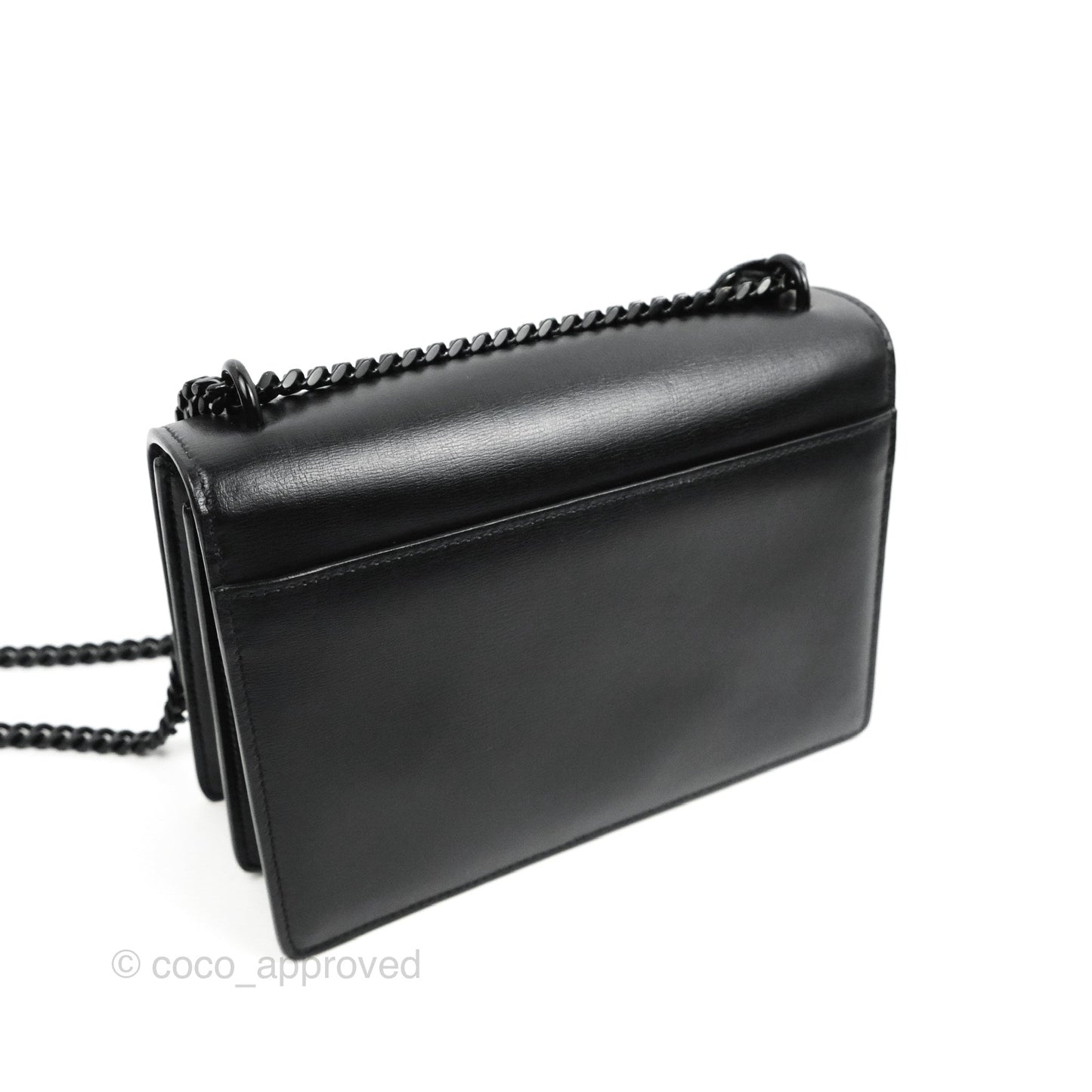 Saint Laurent Sunset Medium So Black Calfskin