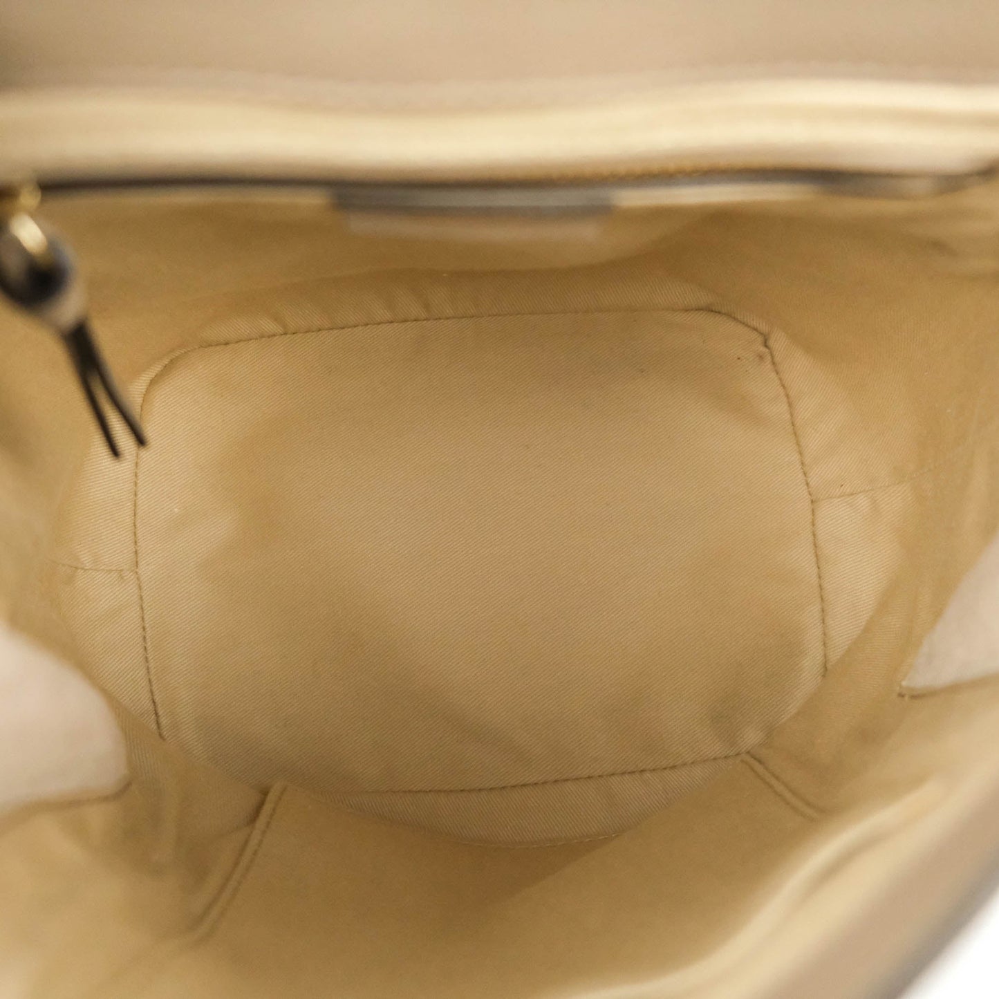 Chloe Small Faye Backpack Suede Calfskin Motty Grey Gold Hardware