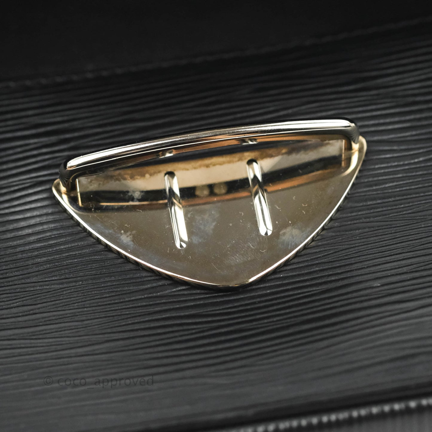 Louis Vuitton Montaigne Clutch Black Epi