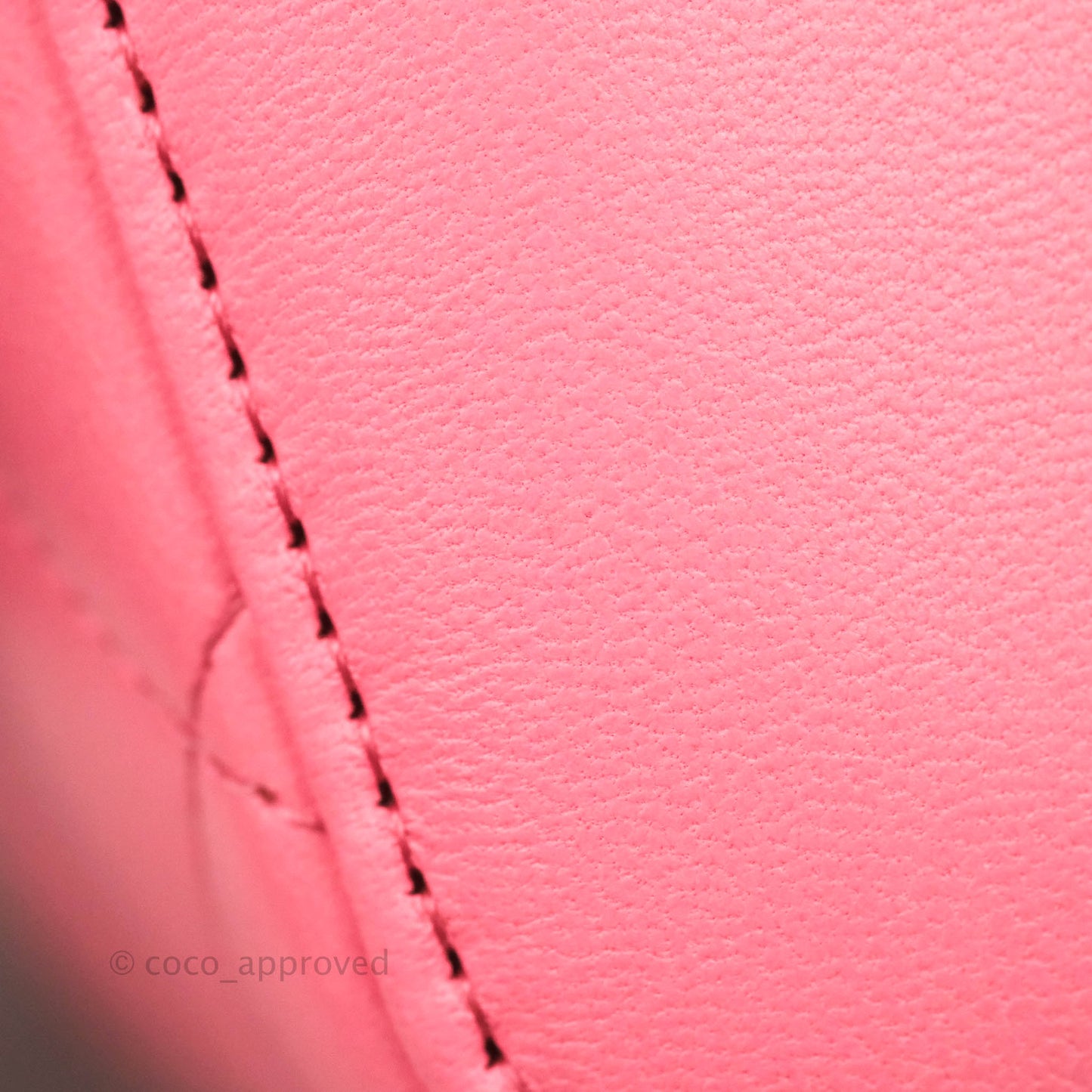 Chanel Vanity with Pearl Crush Chain Pink Lambskin Aged Gold Hardware