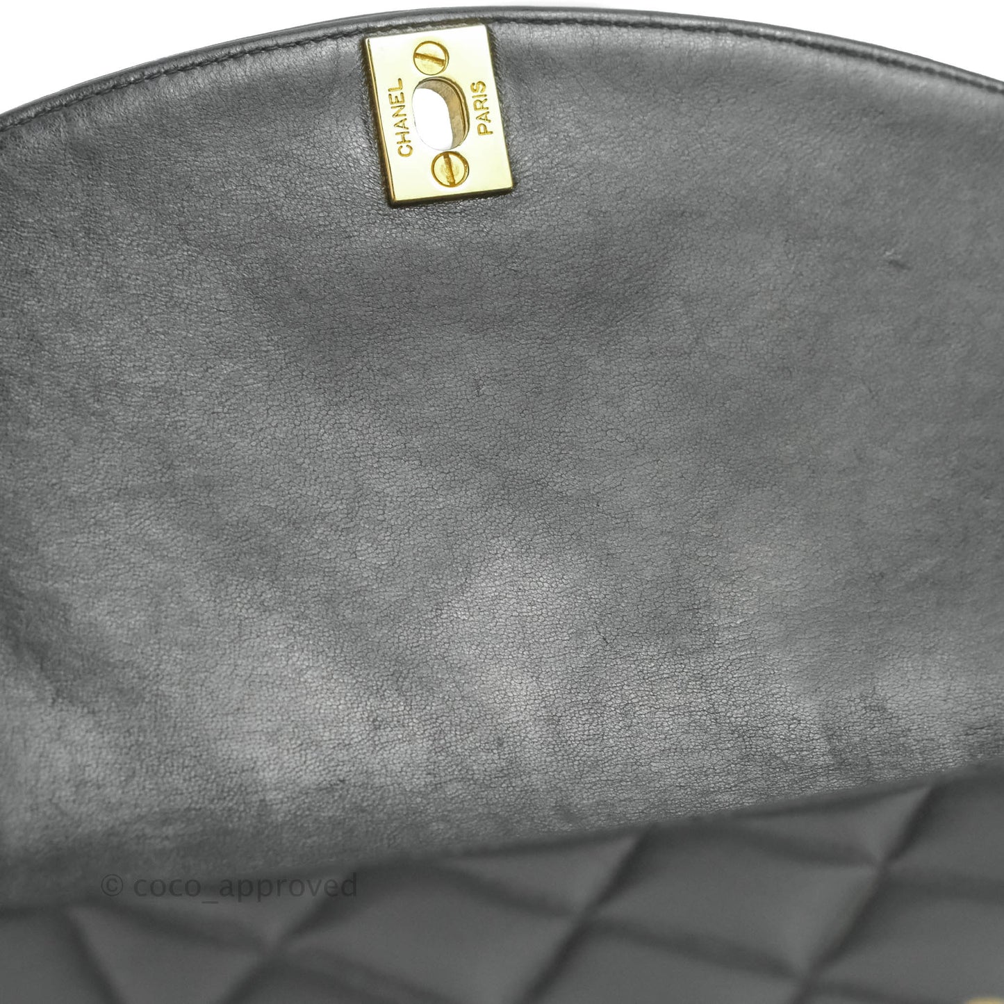 Chanel Black Quilted Lambskin Small Vintage Classic Diana Flap Bag