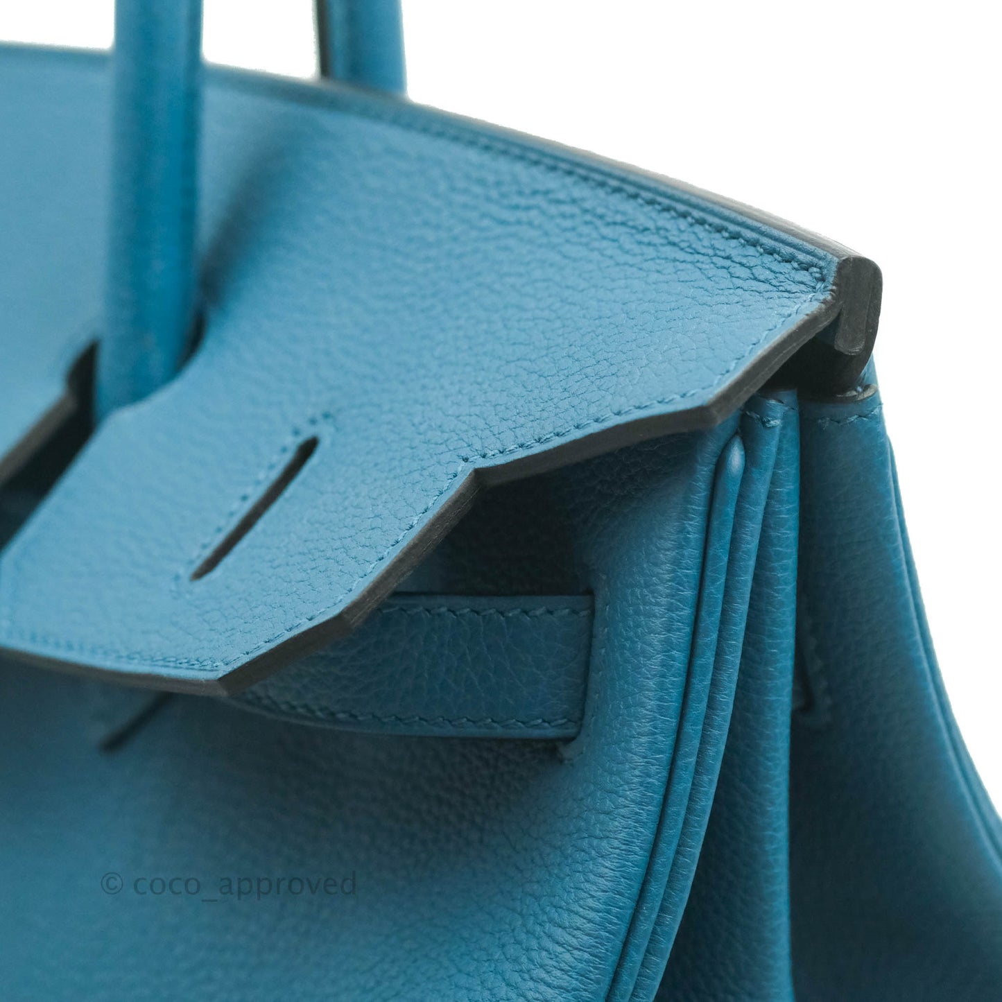 Hermès Birkin 35 Cobalt Togo Palladium Hardware