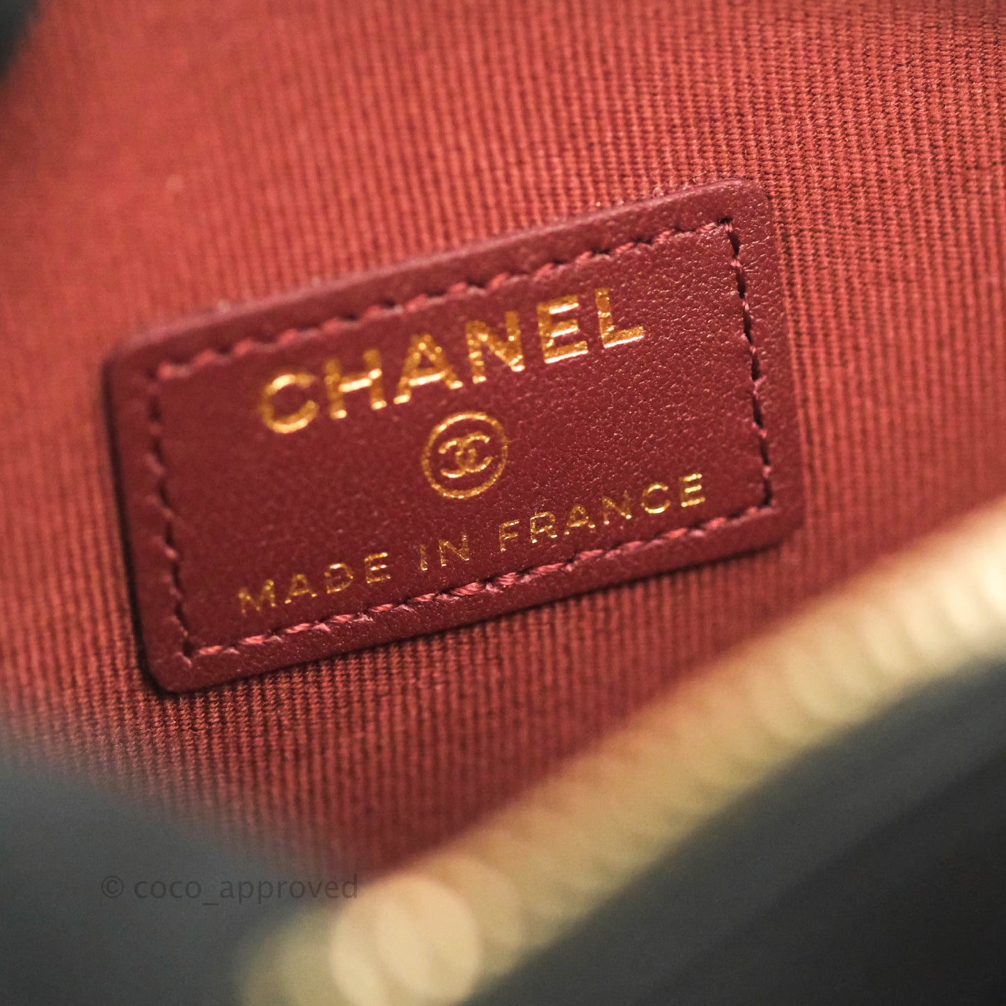 Chanel Small Heart Bag Black Lambskin Gold Hardware 22S