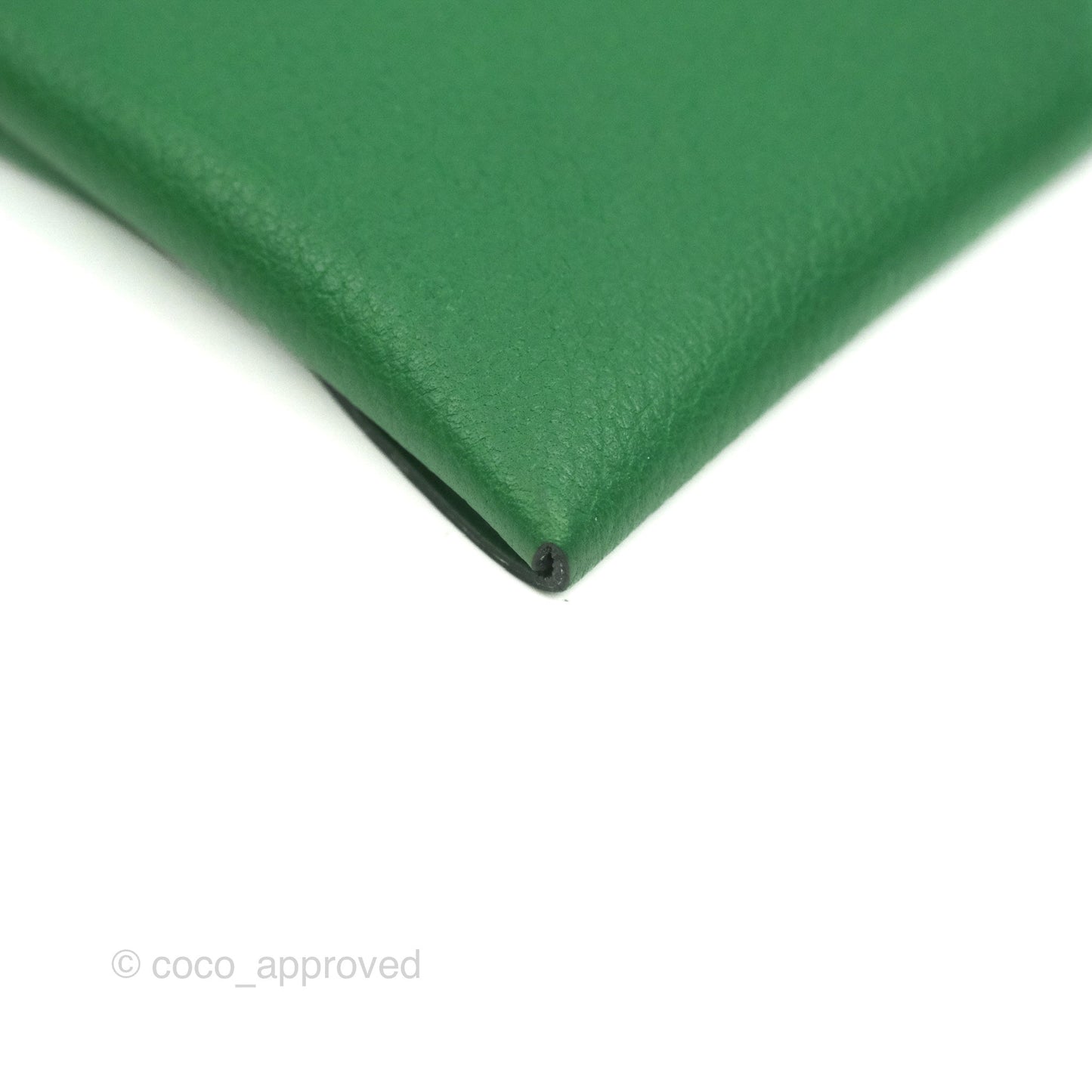 Hermès Bastia Coin Purse Green