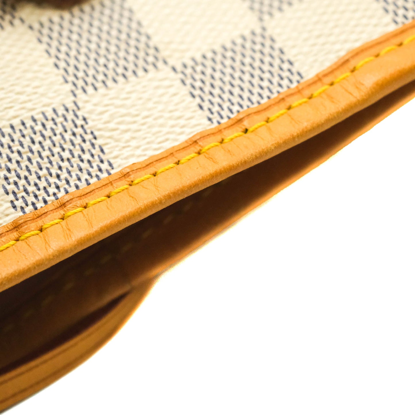 LV Neverfull MM Damier Azur Canvas Tote Bag